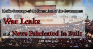 Media Coverage of the Formation of the Government .. War Leaks and News Fabricated in Bulk